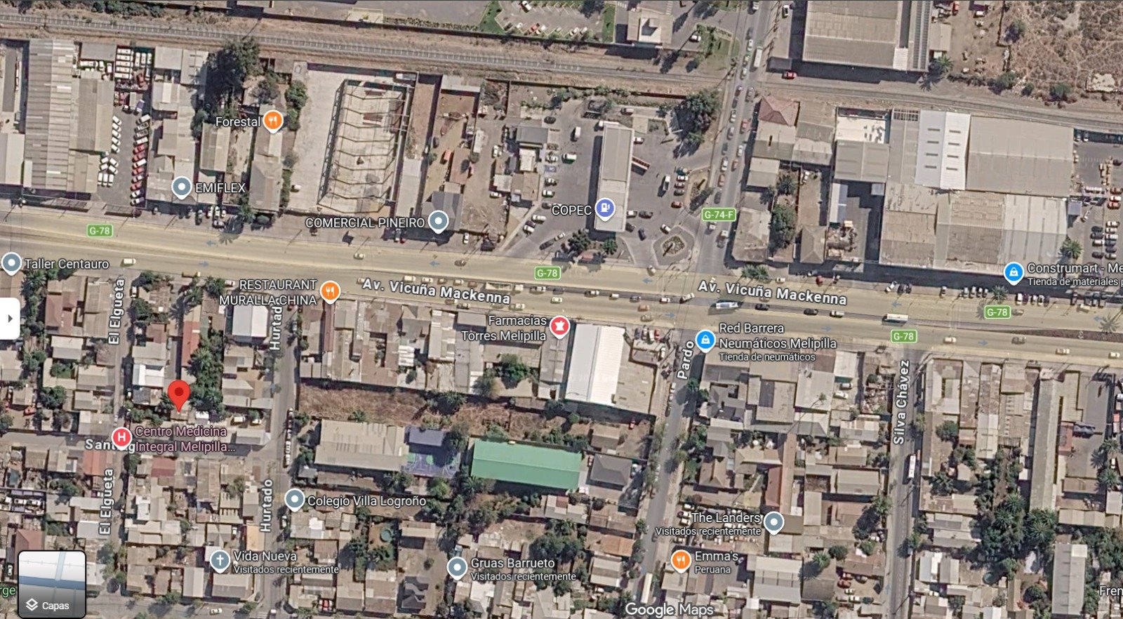 Terreno comercial en Melipilla con conexion a autopista y futura estación del Metrotren